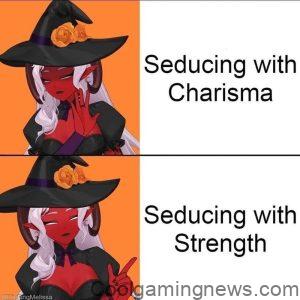 @TiefingMelissa Seducing with Charisma Seducing with Strength