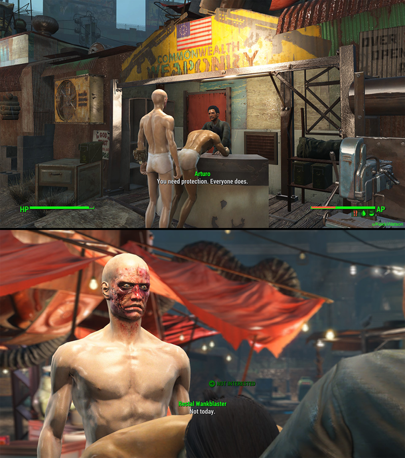 HP GOD COMMONWEALTH WEAPONRY Arturo You need protection.