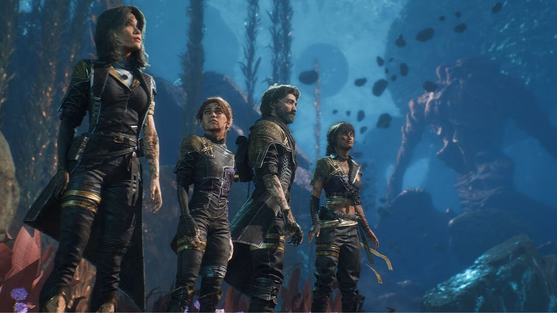 Official screenshot of the game's main party - Clair Obscur Expedition 33