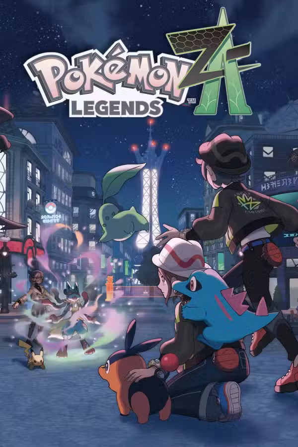 Pokemon Legends Z-A Cover Art