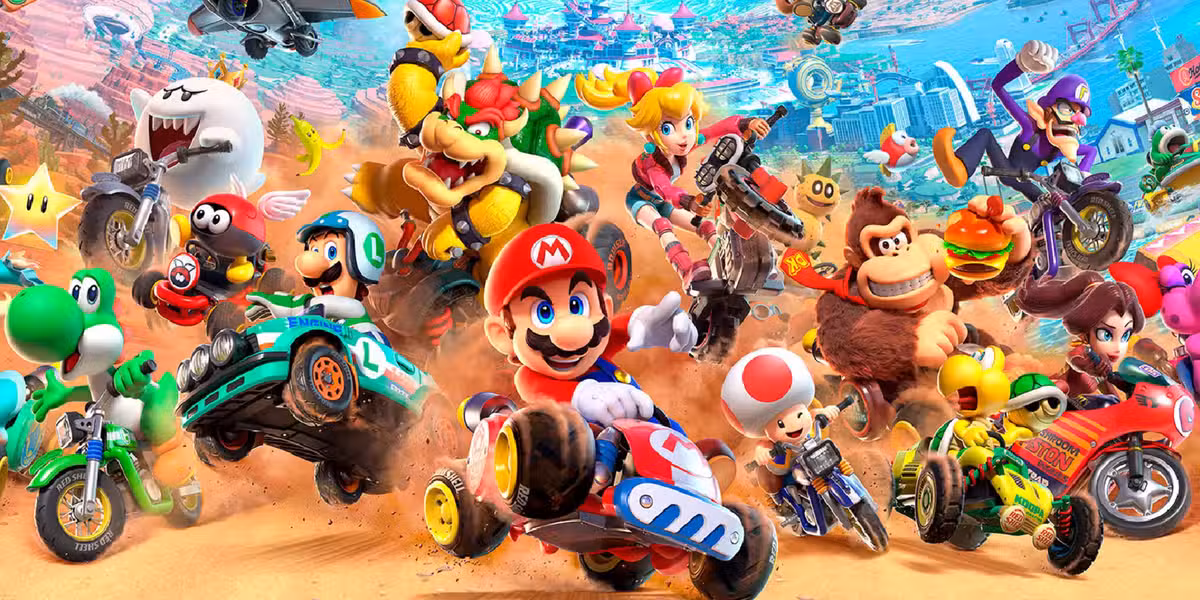 Mario Kart Key Art