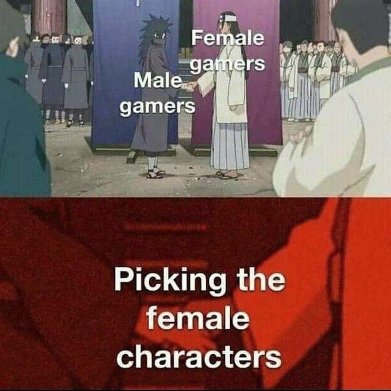 Female gamers vs Male gamers!