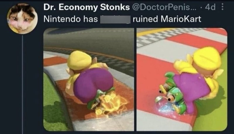 Dr. Economy says Nintendo has ruined Mario Kart