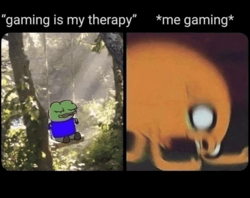 Gaming is my therapy
