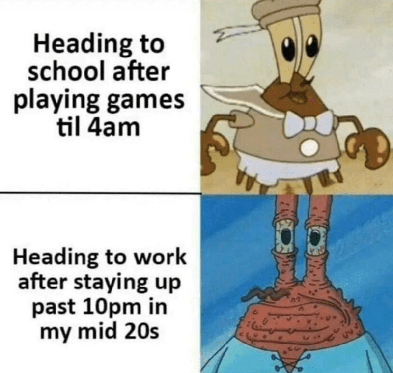 Life hits a little harder