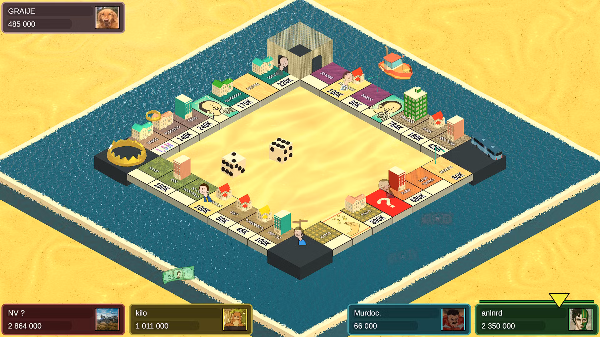 Gromopoli gameplay with friends