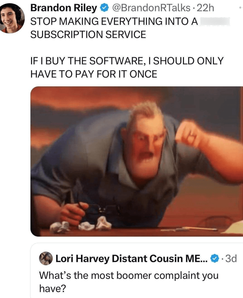 Gaming subscription complaints