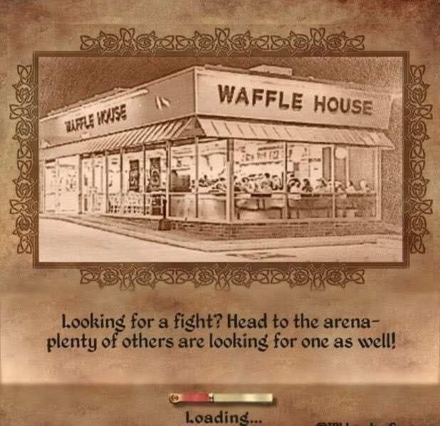 Waffle House fights? Count me in!