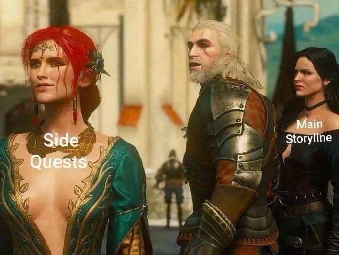 Side Quests Main Storyline