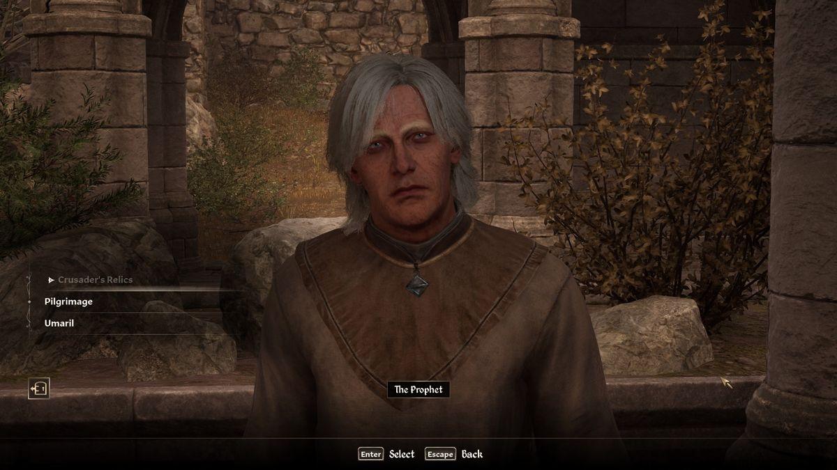 Oblivion Remastered - the prophet in Anvil