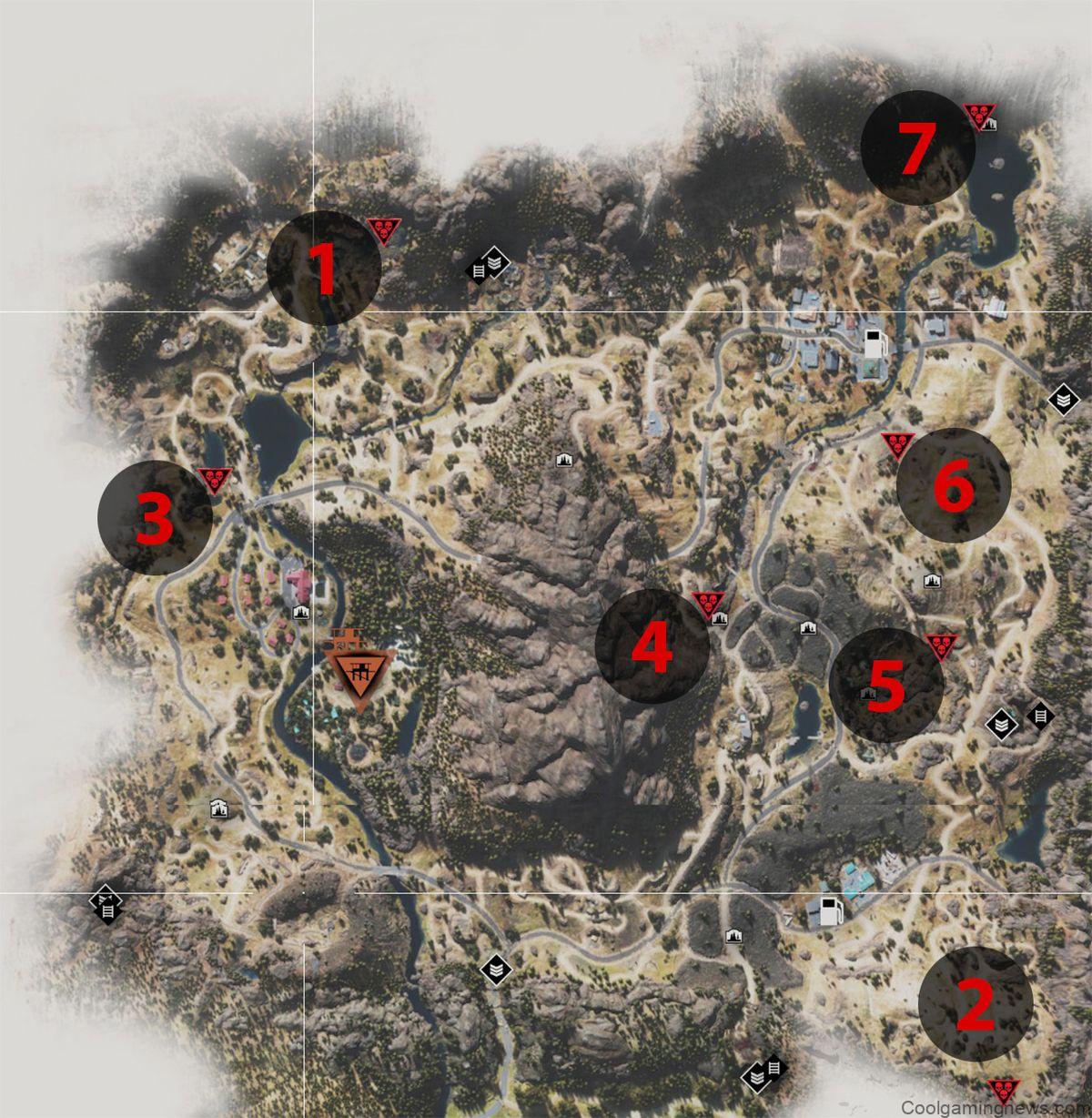 Days Gone horde locations - Belknap