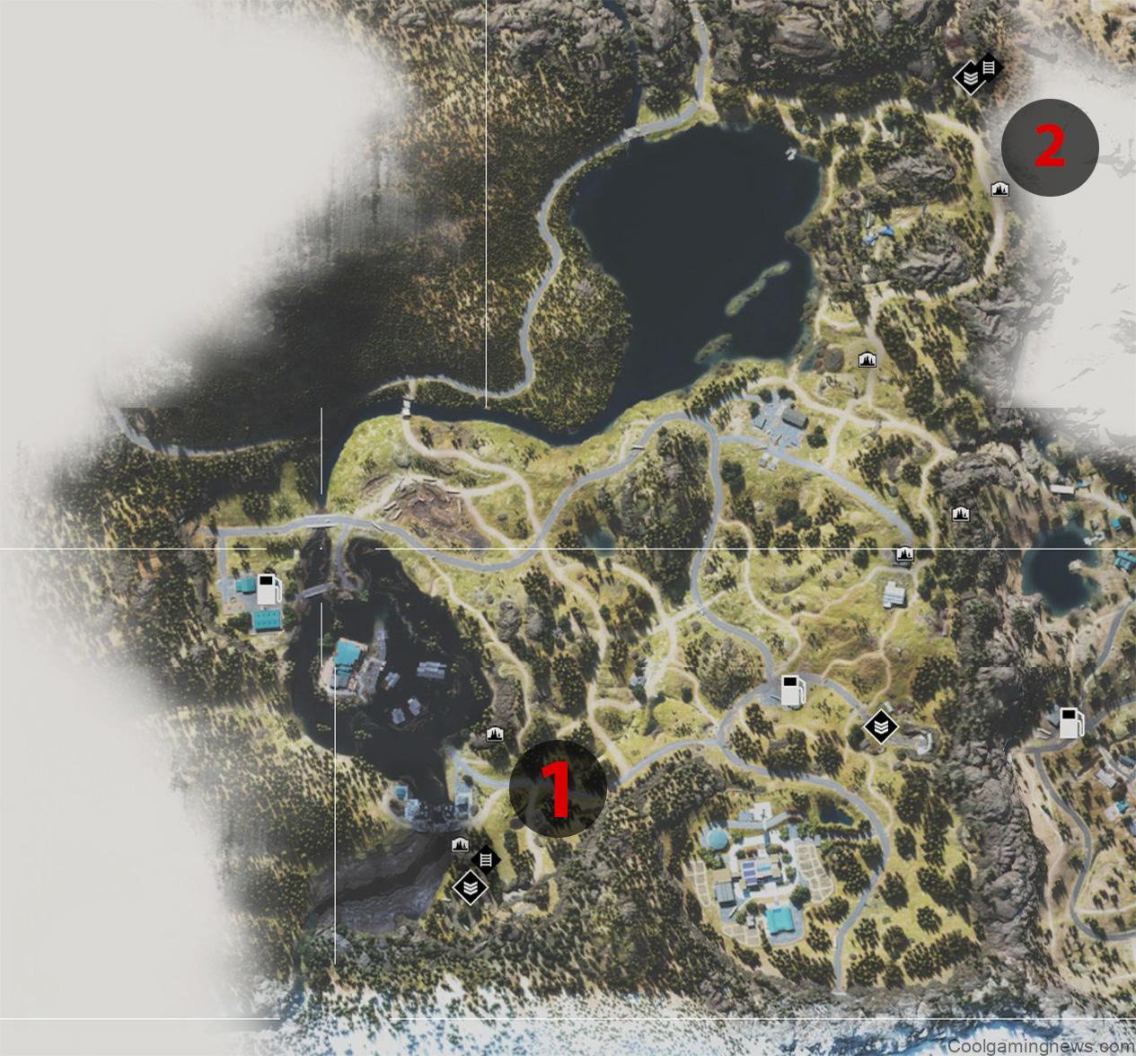 Days Gone ambush camp locations - Iron Butte