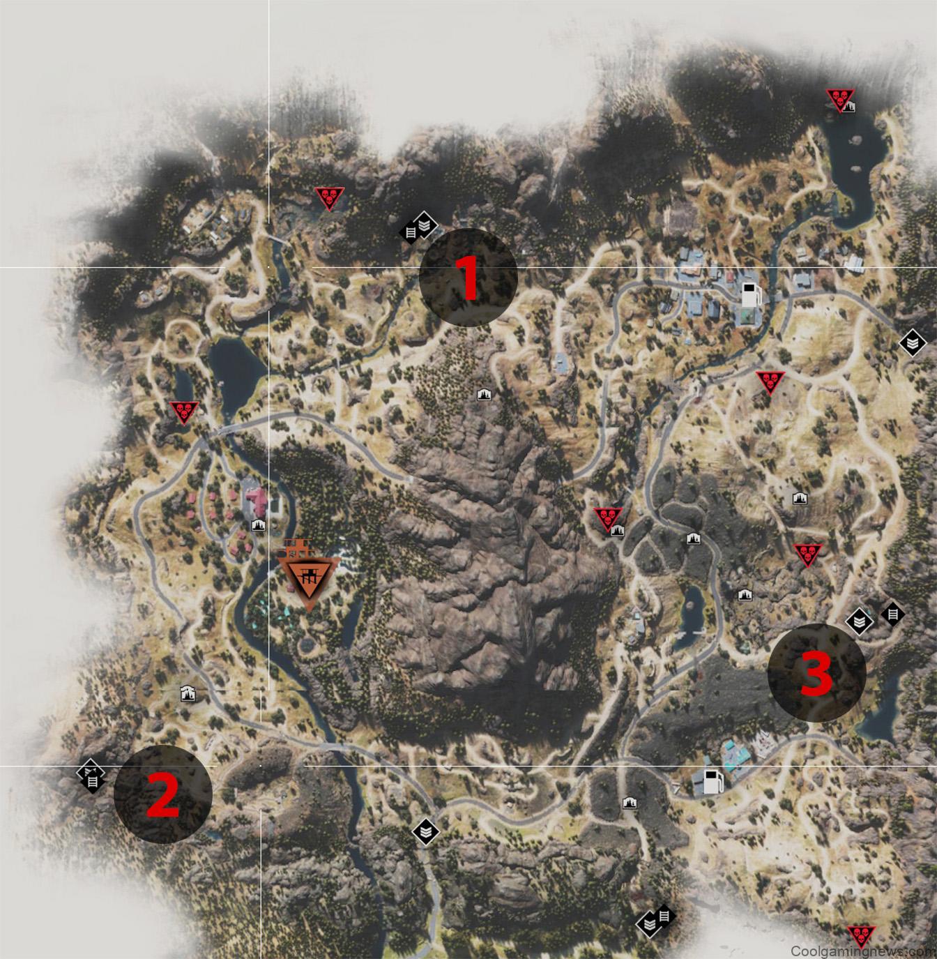 Days Gone ambush camp locations - Belknap