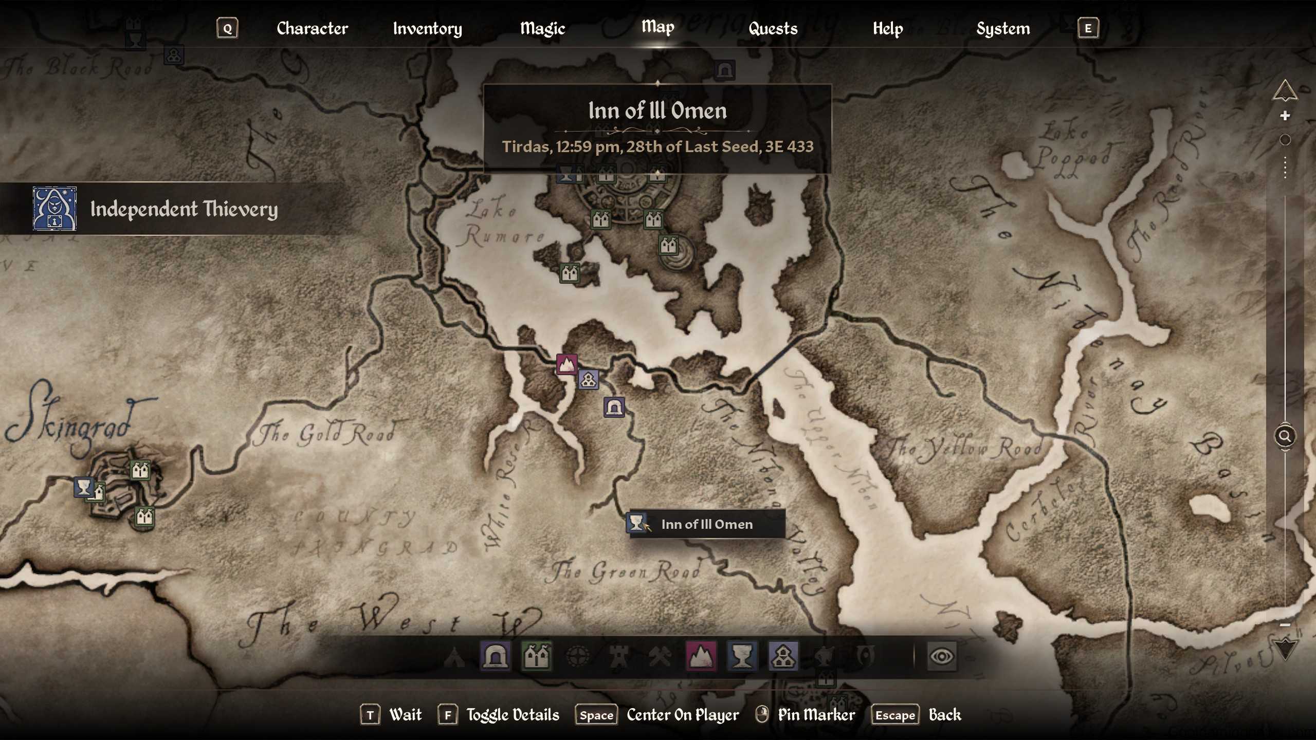 Oblivion stolen items - Inn of Ill Omen