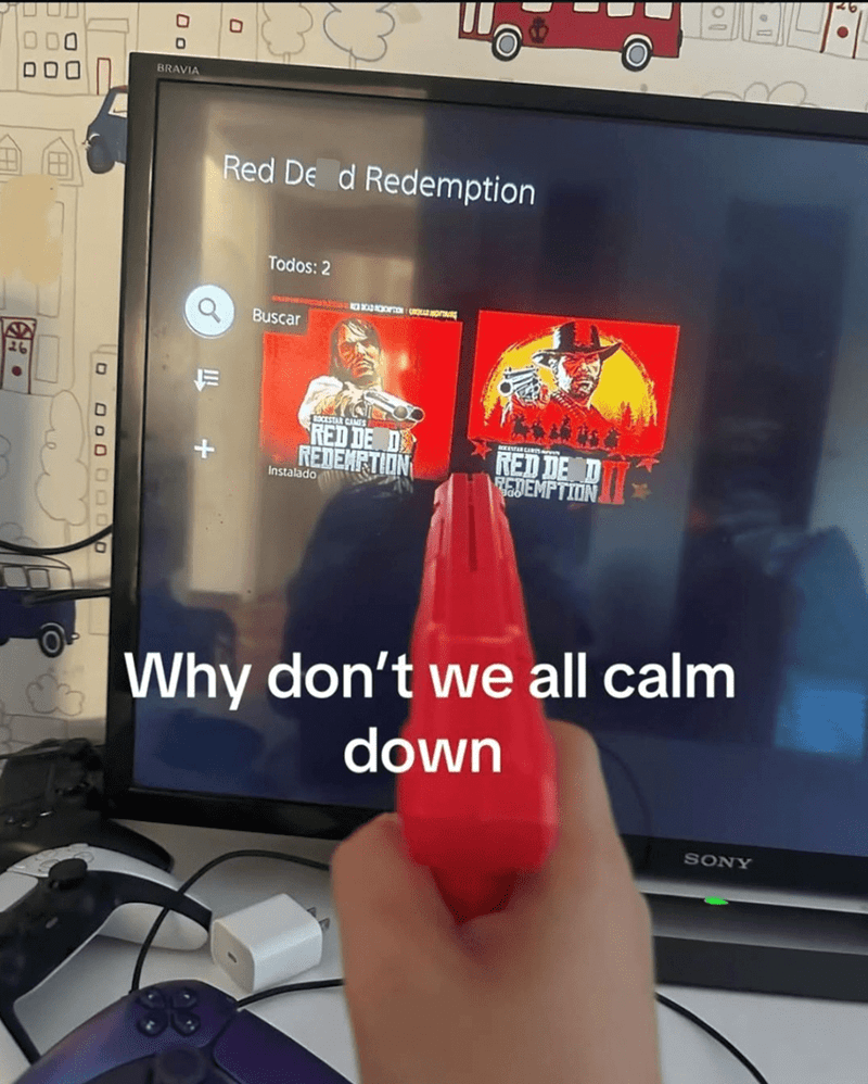 Why Don't We Calm Down? Why don't we all calm down SONY