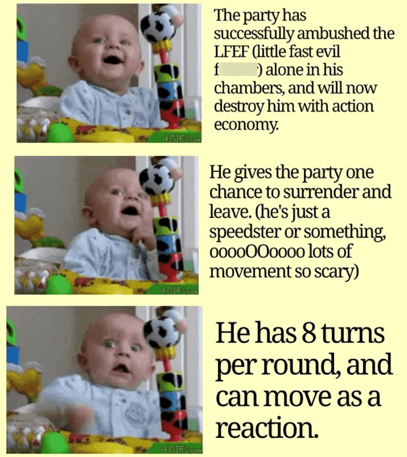 The party has successfully ambushed the LFEF alone...