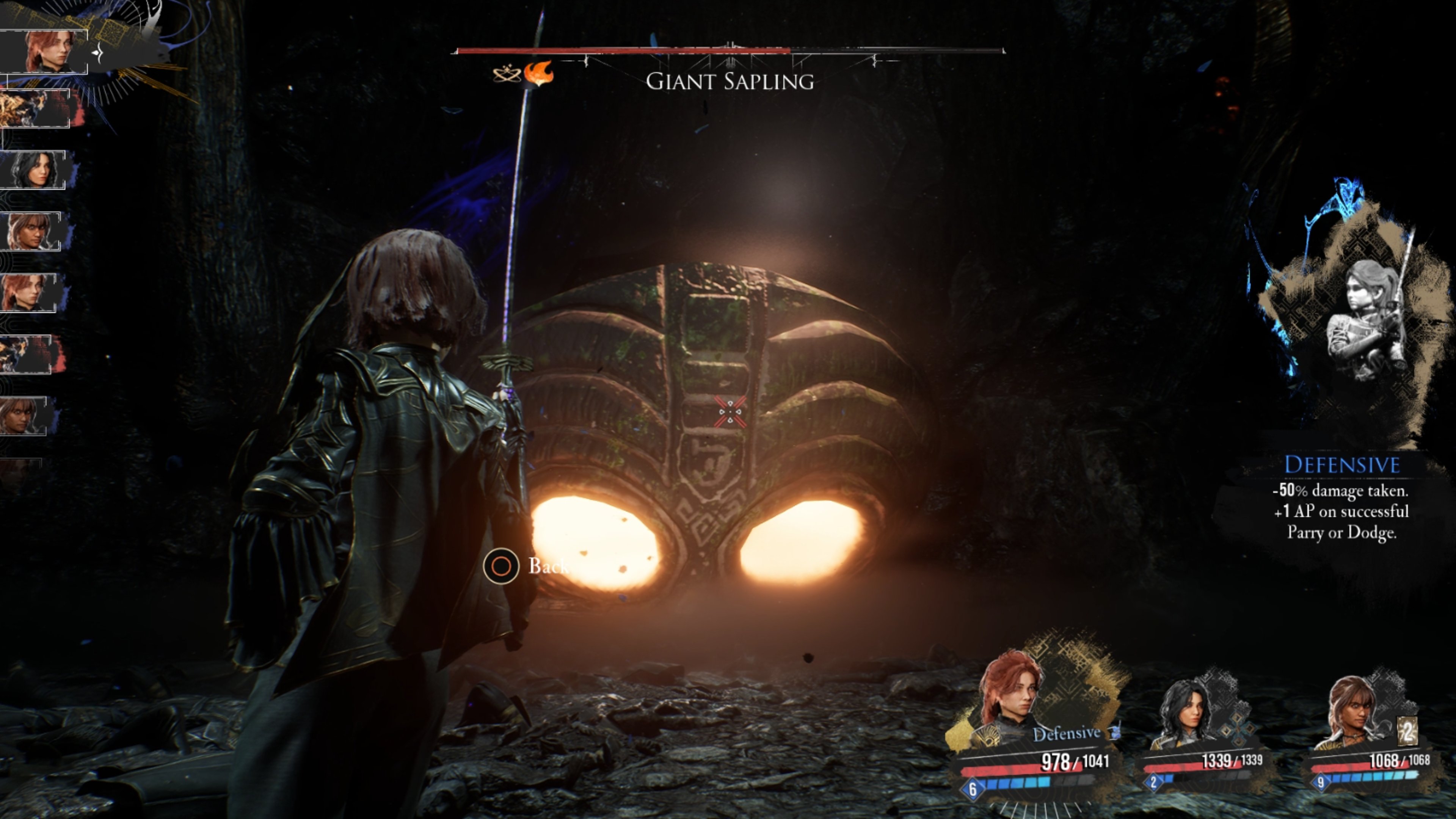 Expedition 33 Giant Sapling broken