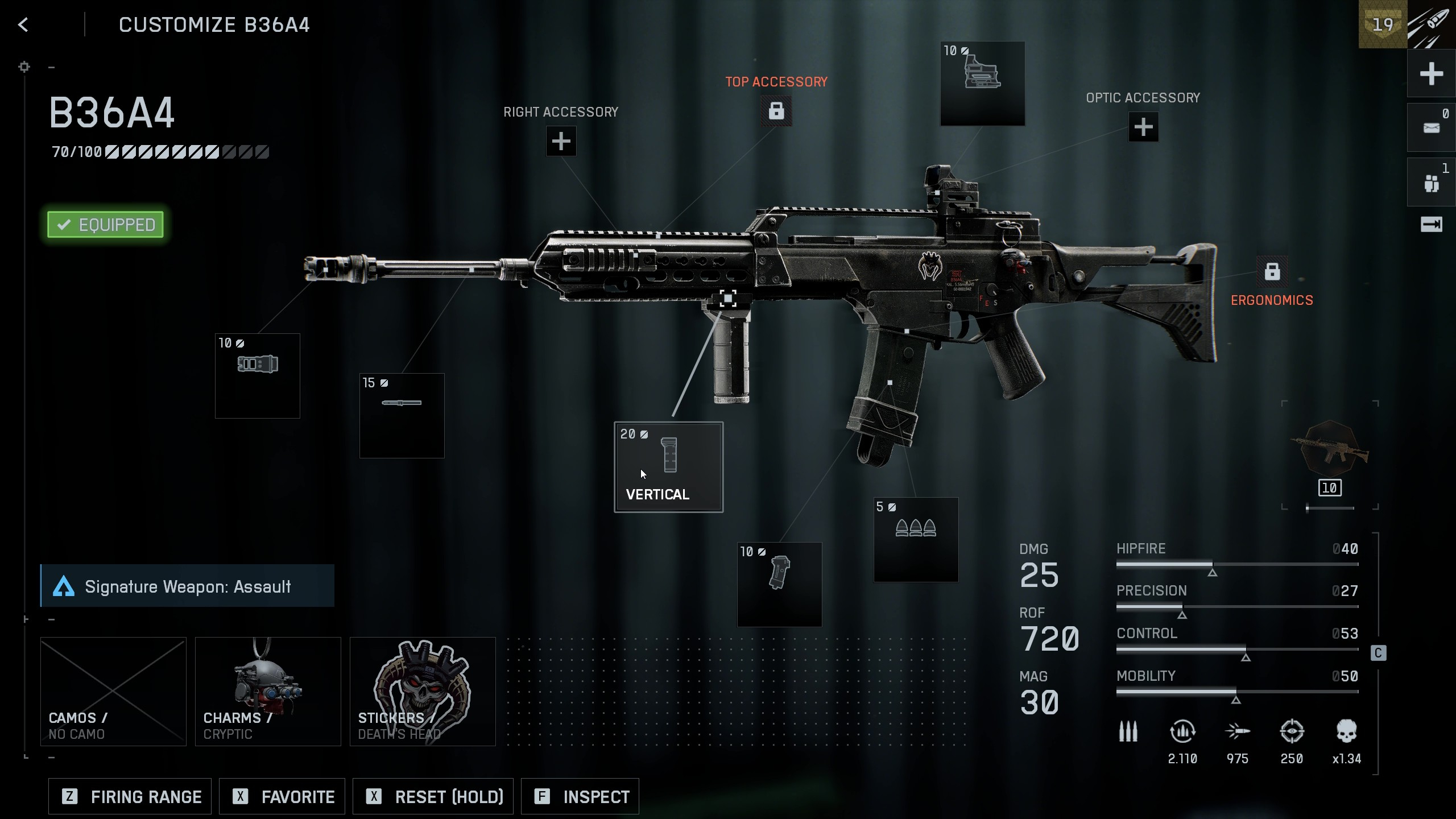 Battlefield 6 B36A4 loadout