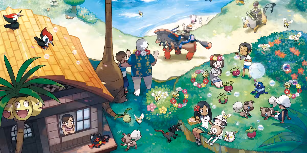 Pokemon Gen 10 Leaks: Infinite Region with Generated Islands