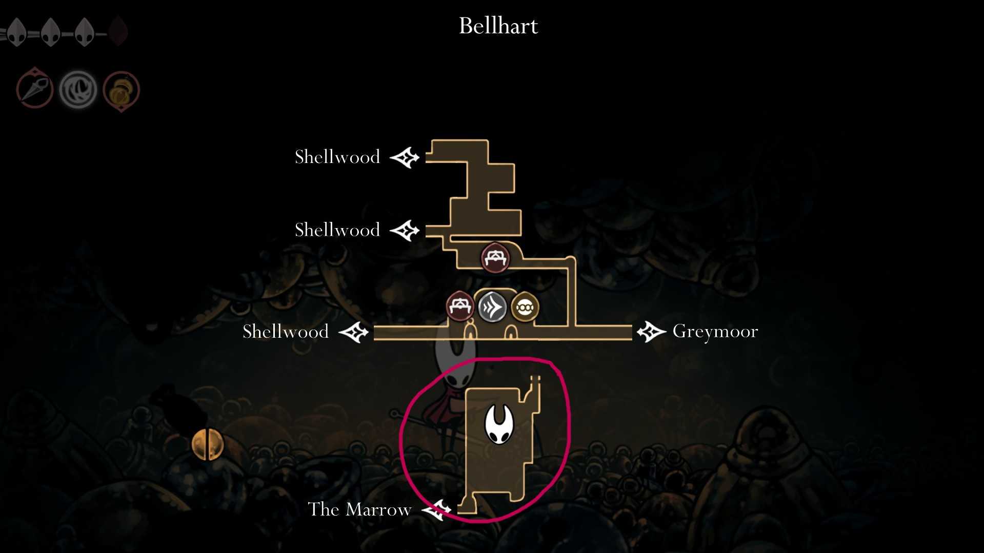 Silksong Silver Bells Locations in Bellhart