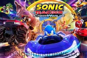 Sonic in Sonic Racing CrossWorld