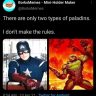 BorksMemes - There are only two types of paladins. I don't make the rules.