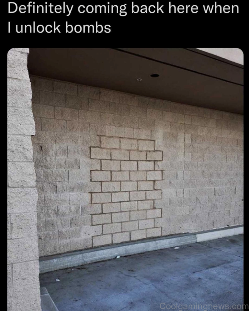 Definitely coming back here when I unlock bombs