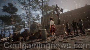 Expedition 33 trash can - Examining a bin