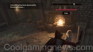 Your killing has been observed by forces unknown...