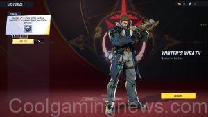 Marvel Rivals unstable molecules - Winter Soldier's costume colour Winter's Wrath, featuring the character reloading his pistol.