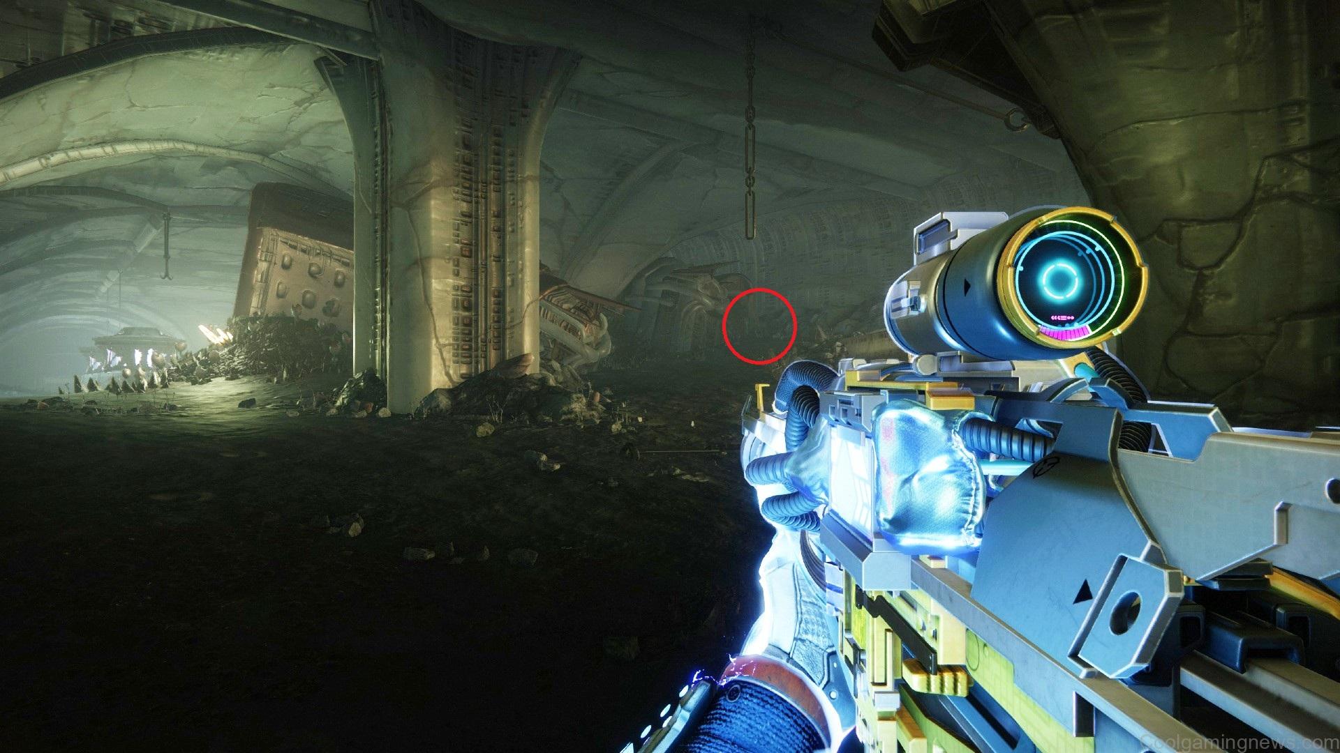 Destiny 2 Sunless Cell fragment #3