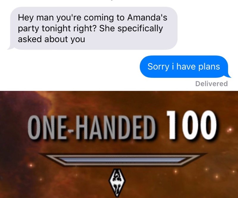 Hey man you're coming to Amanda's party tonight?