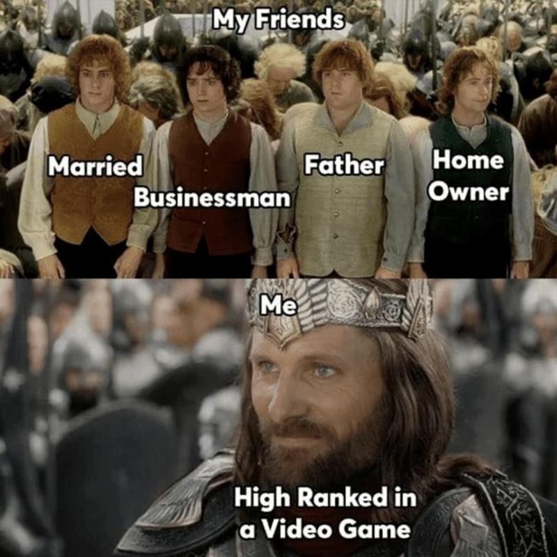 My Friends Married Father Home Businessman Owner Me High Ranked in a Video Game