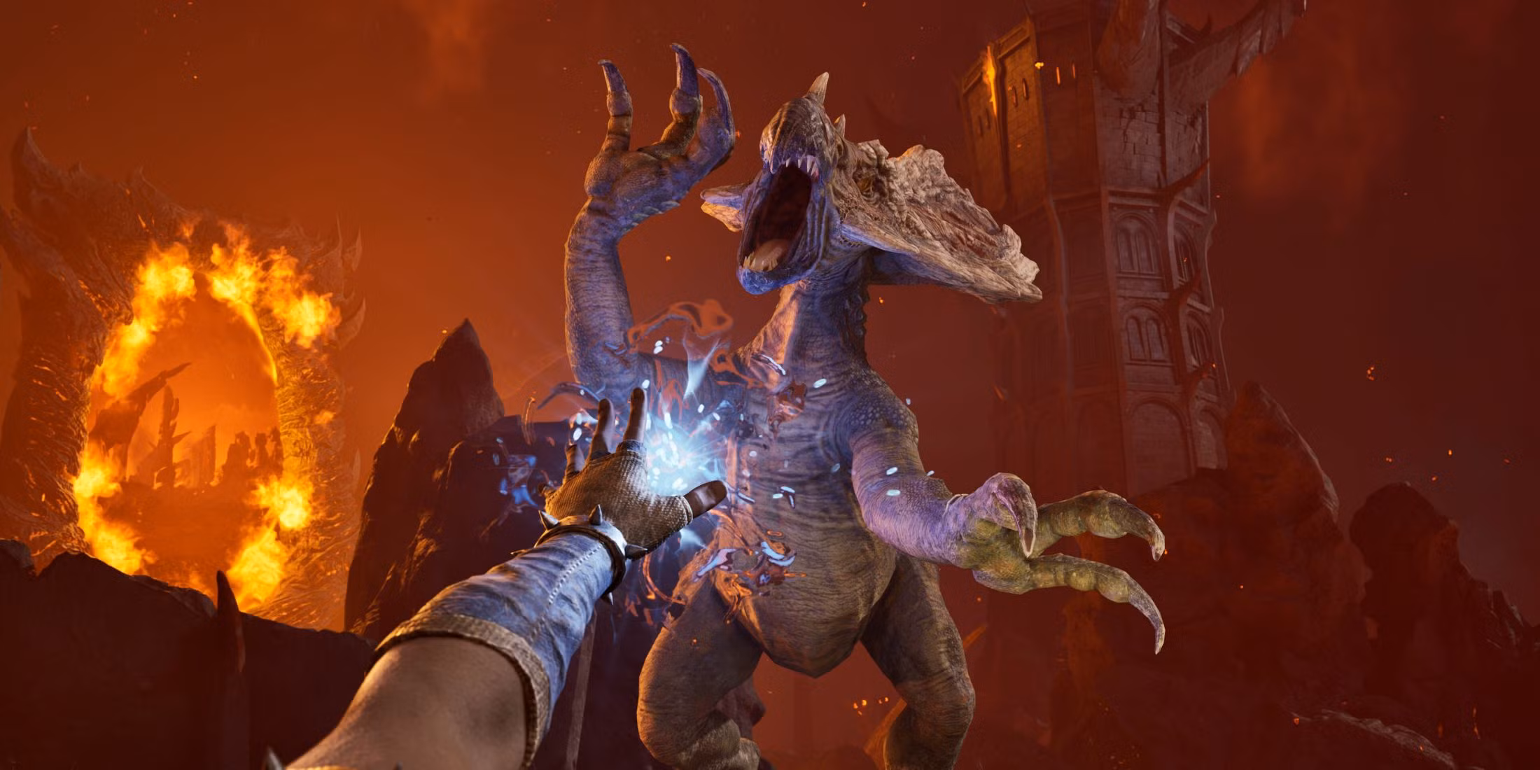 Fighting a Clannfear