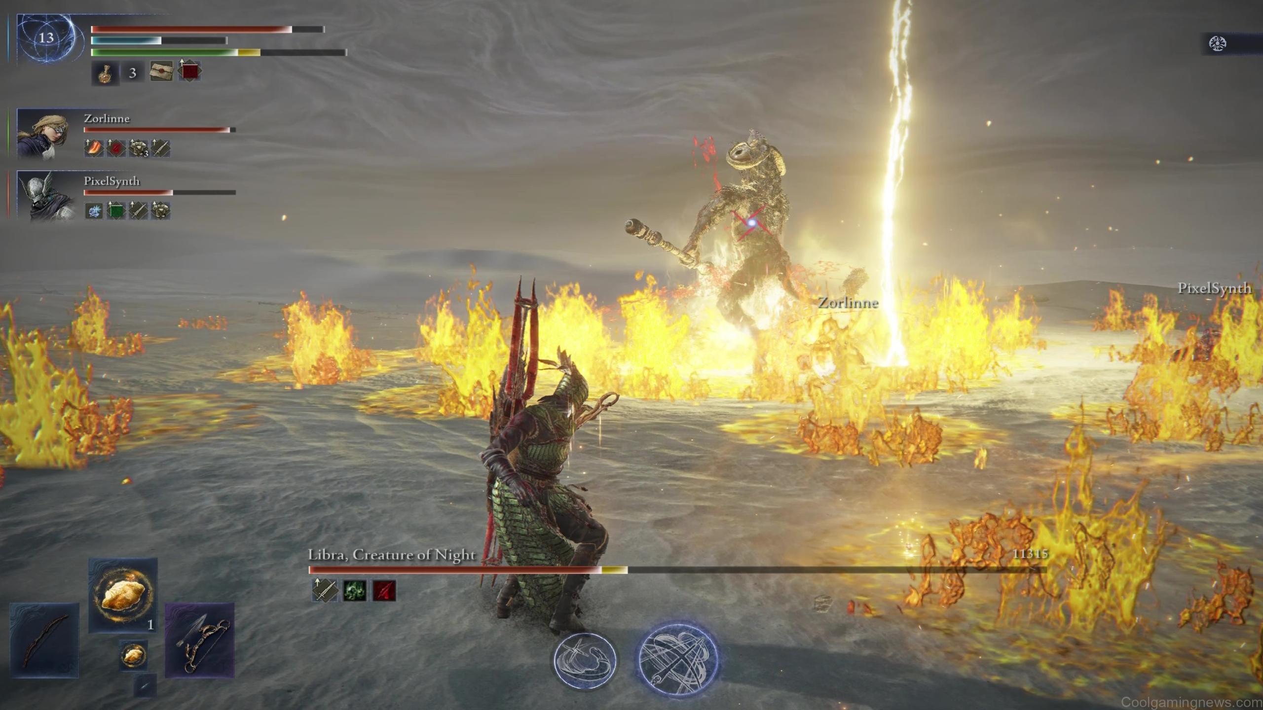 Elden Ring Nightreign Libra boss Equilibrious Beast guide