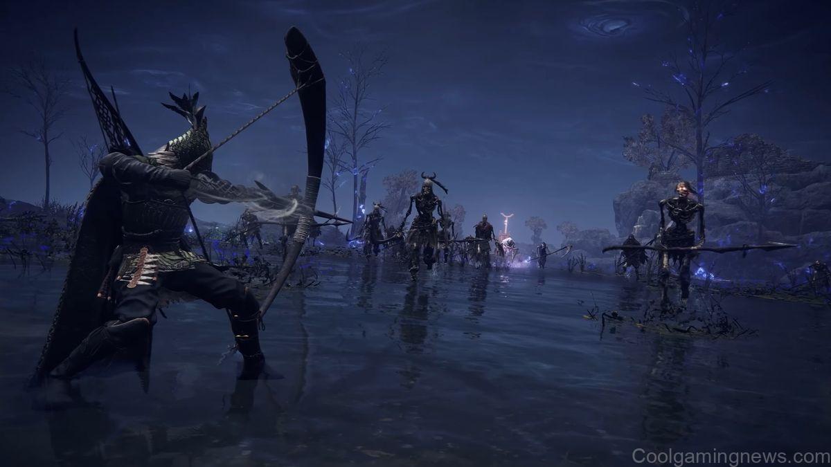 Elden Ring Nightreign Ironeye firing Single Shot