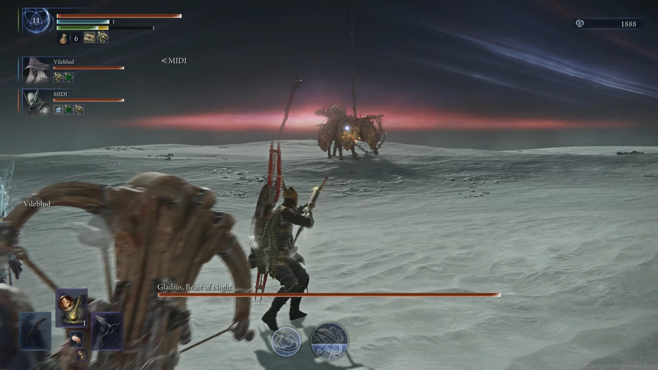 Elden Ring Nightreign bosses - Gladius