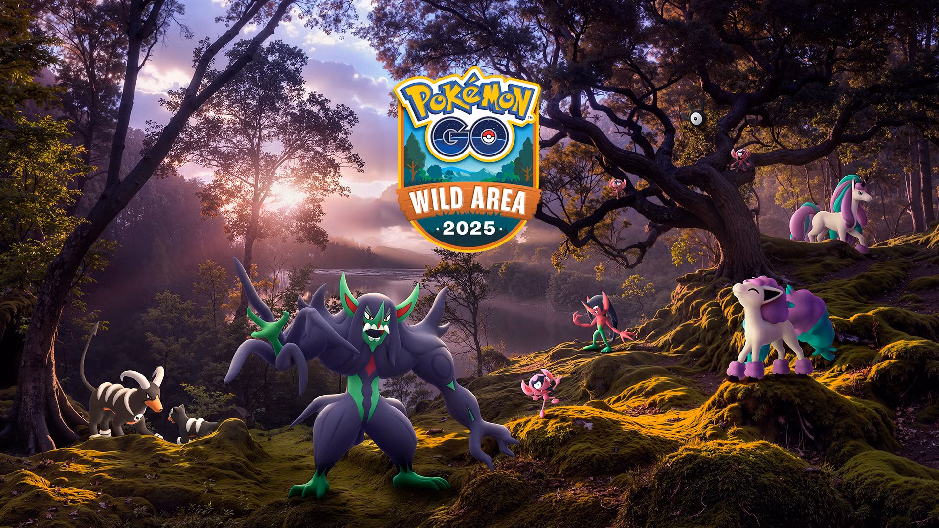 Pokemon GO Wild Area 2025 Official Art
