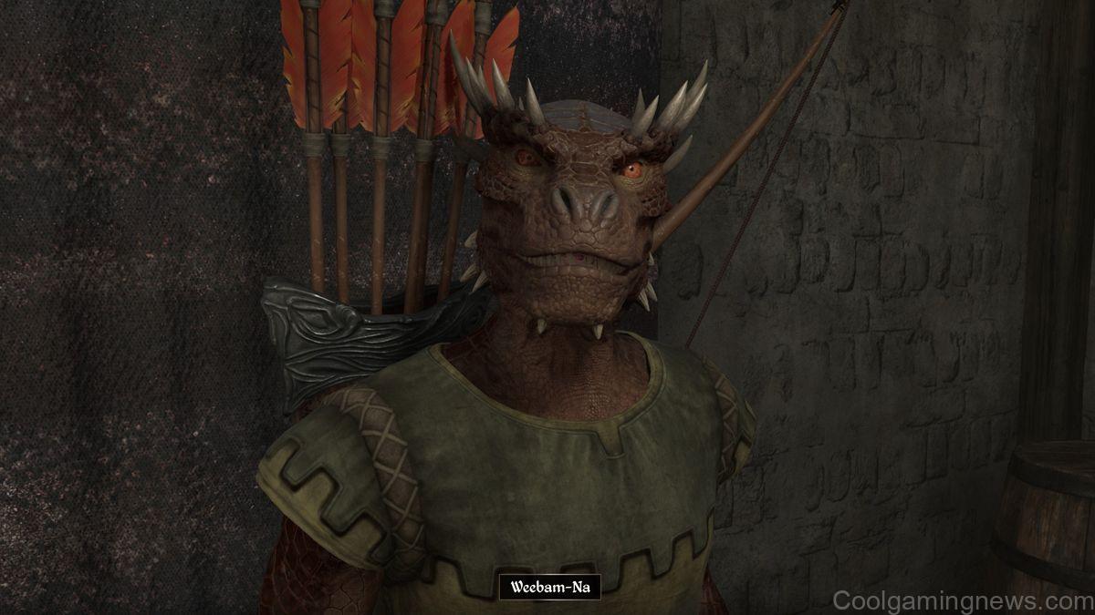 Oblivion Remaster - An Argonian named Weebam-Na