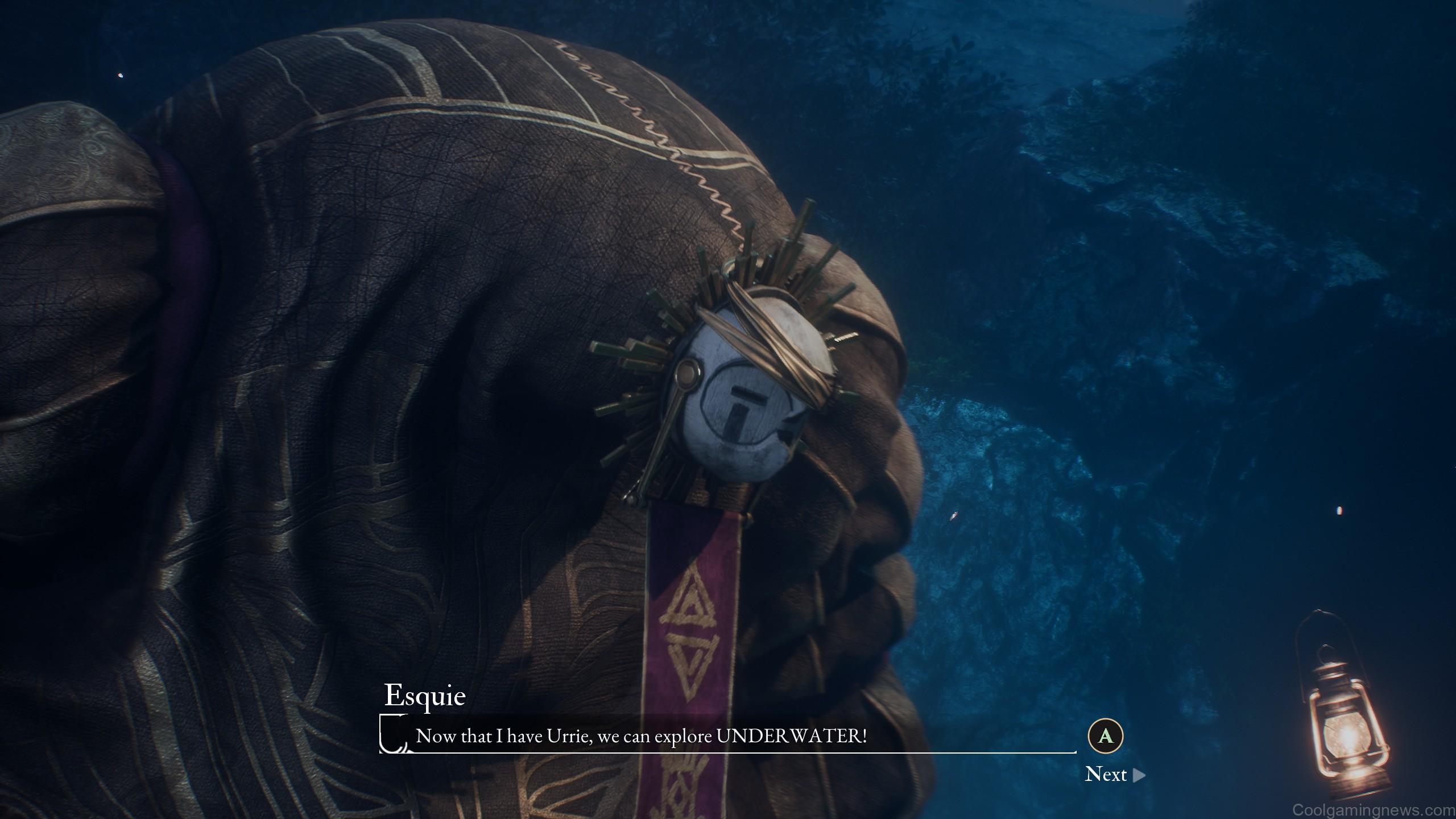 Expedition 33 diving - Esquie