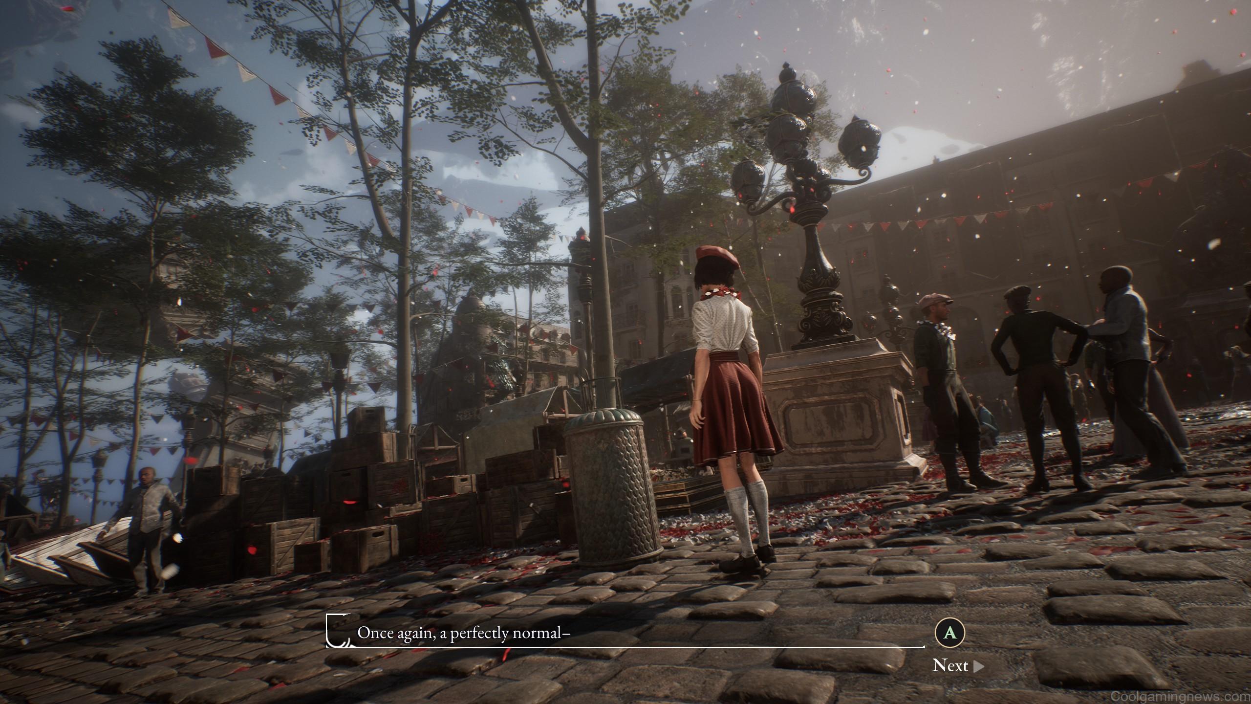 Expedition 33 trash can - Examining a bin