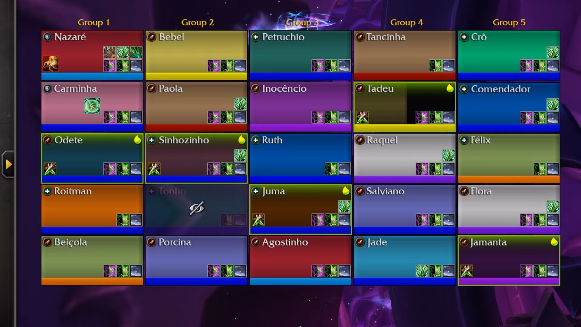 World of Warcraft Midnight Raid Nameplates